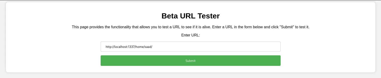 Beta Page